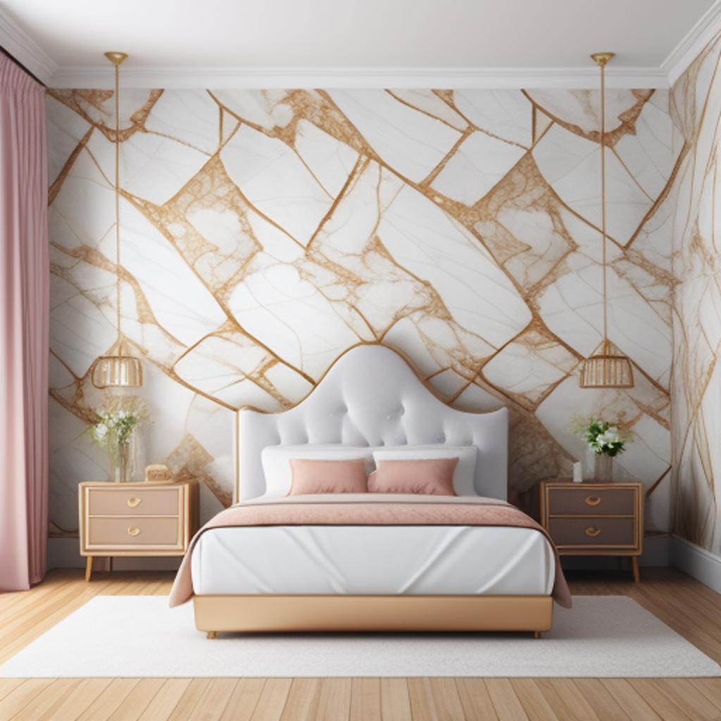 Background, nice bed clean by @ai_generated
