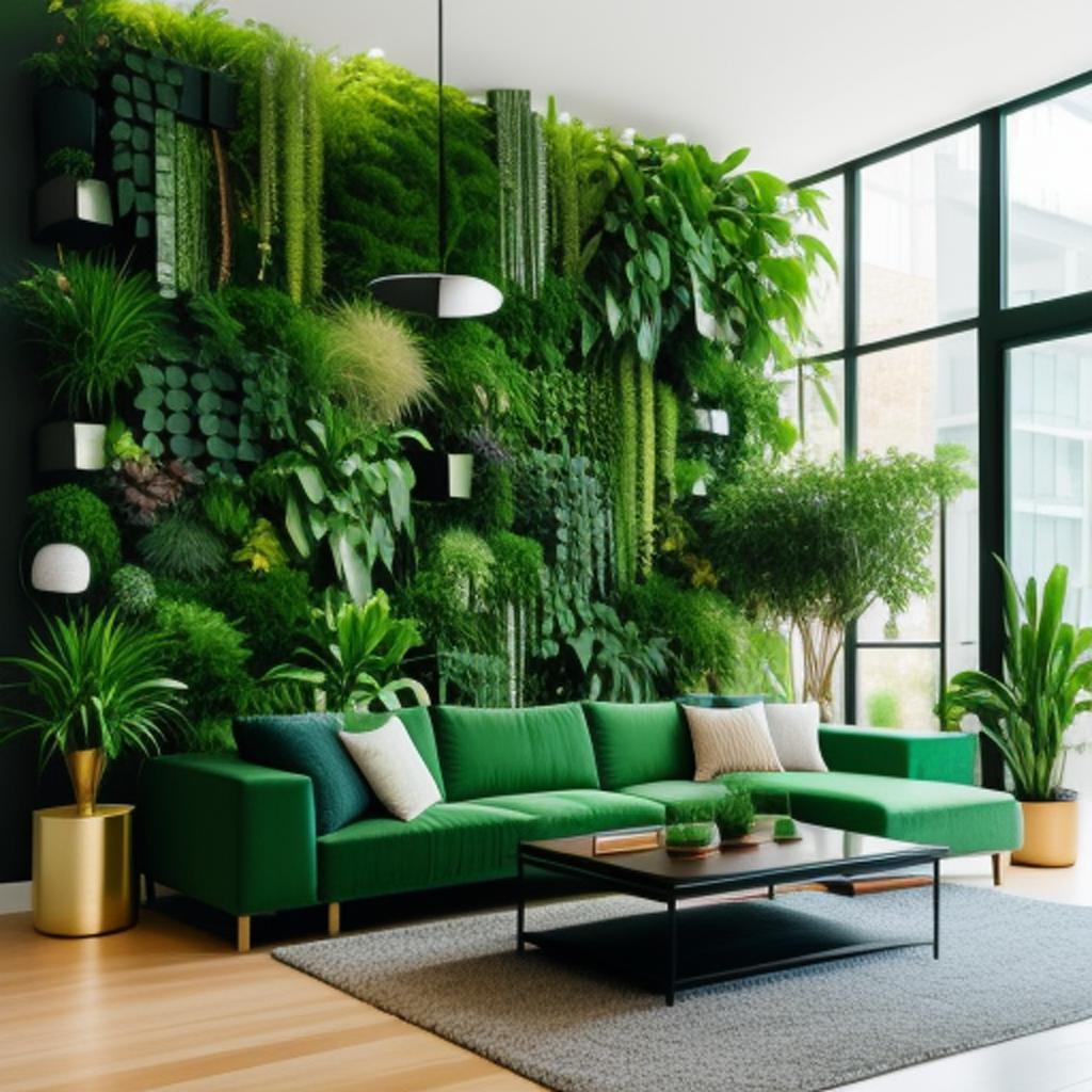 Sala de estar con by @ai_generated