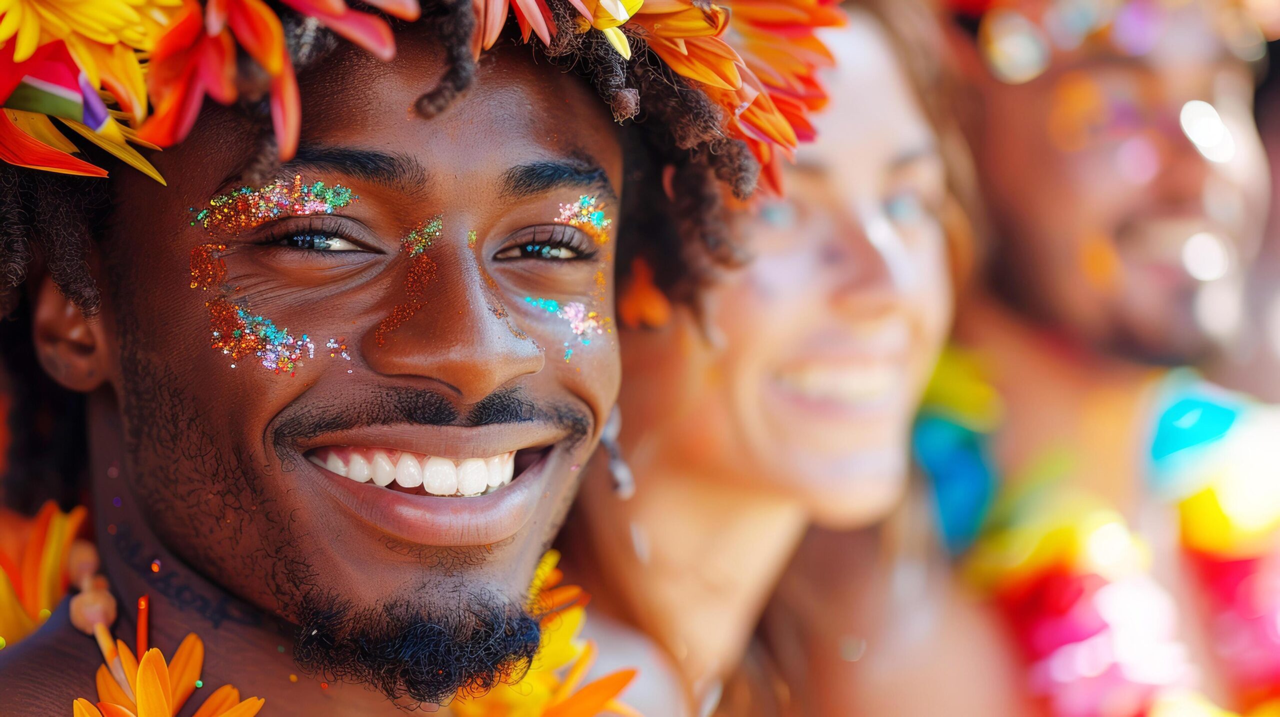 African-ameracan-male-gay-is-smile-and-having-fun-at-the-lgbtq-with-rainbow-colorful-flags-in-celebrate-pride-mouth-parade-ai-generated-free-photo