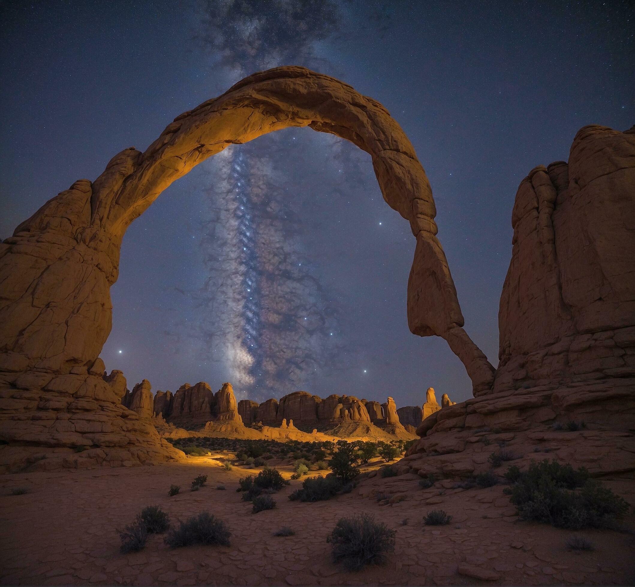Ai-generated-arches-national-park-utah-united-states-famous-arch-free-photo