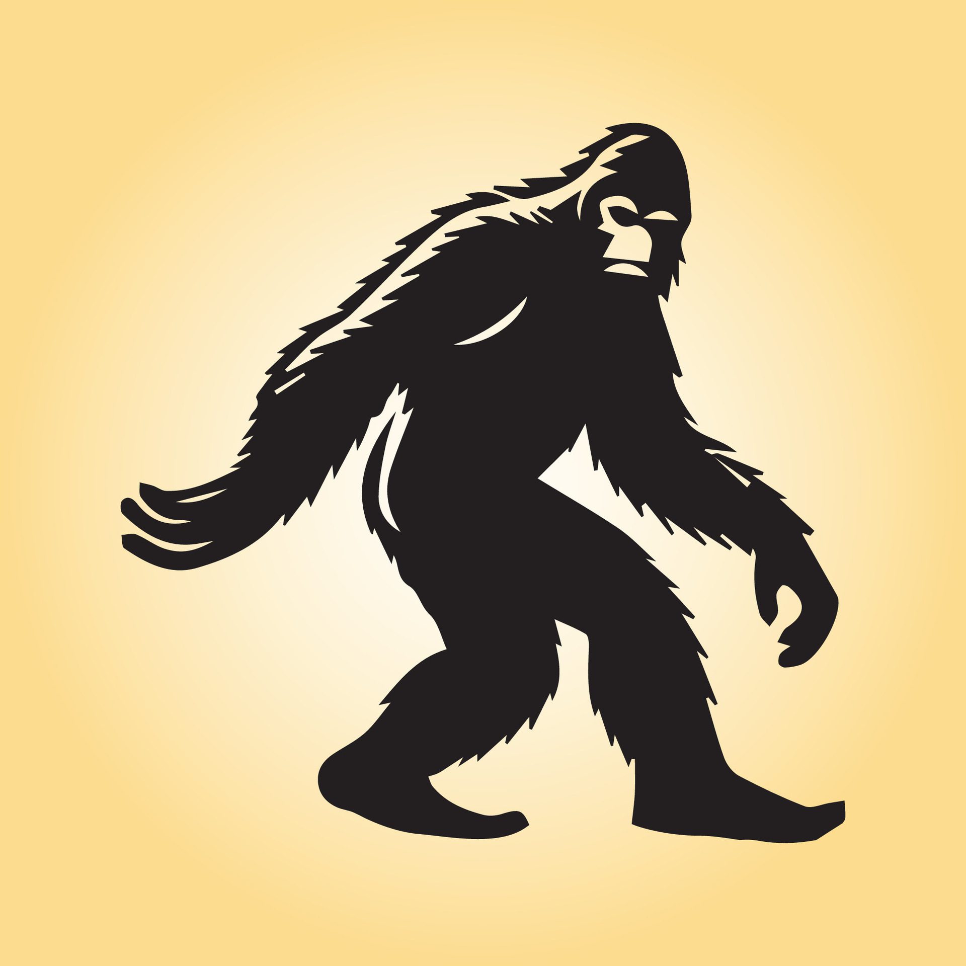 Ai-generated-bigfoot-walking-silhouette-illustration-free-vector