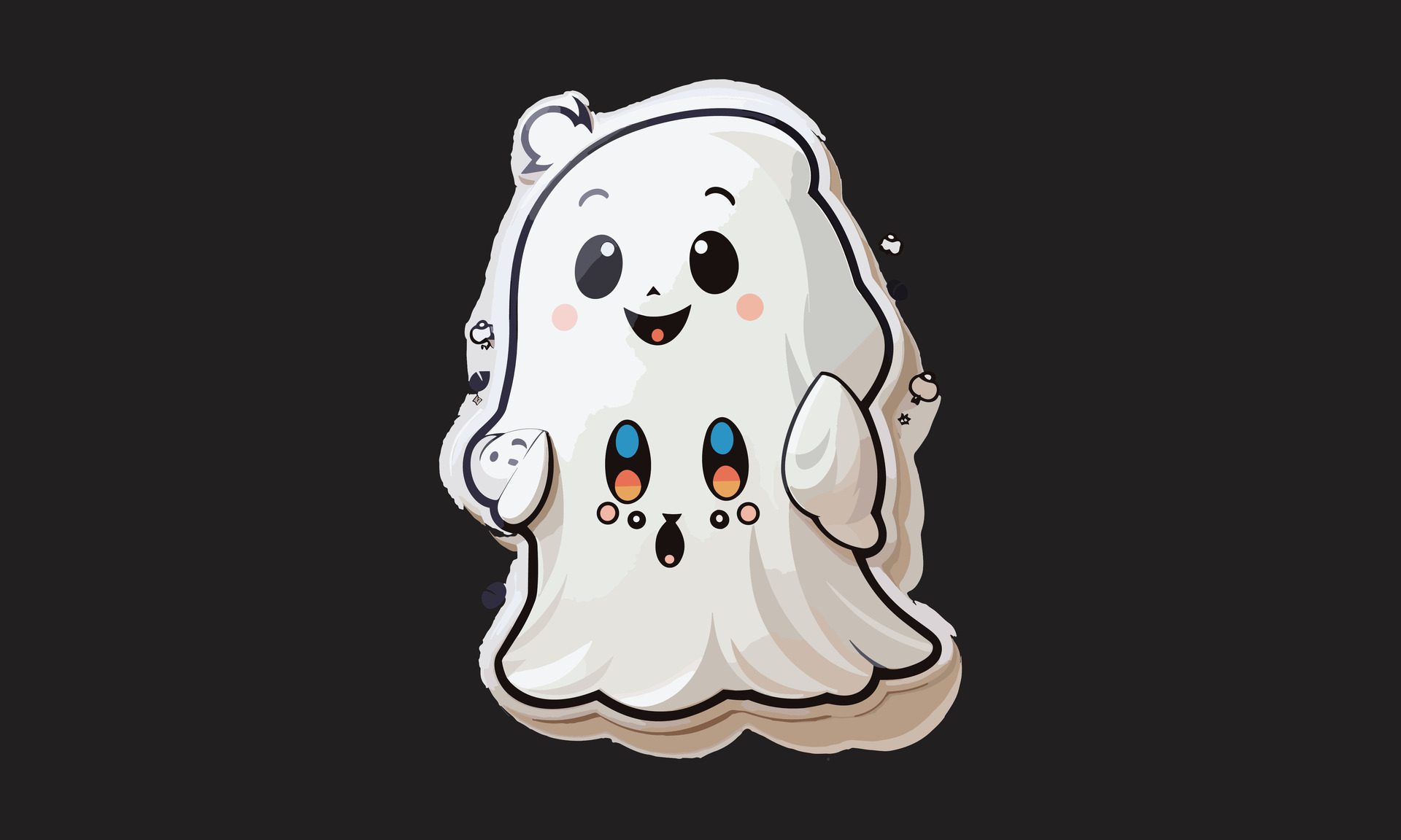 Ai-generated-boo-design-ai-generated-free-vector