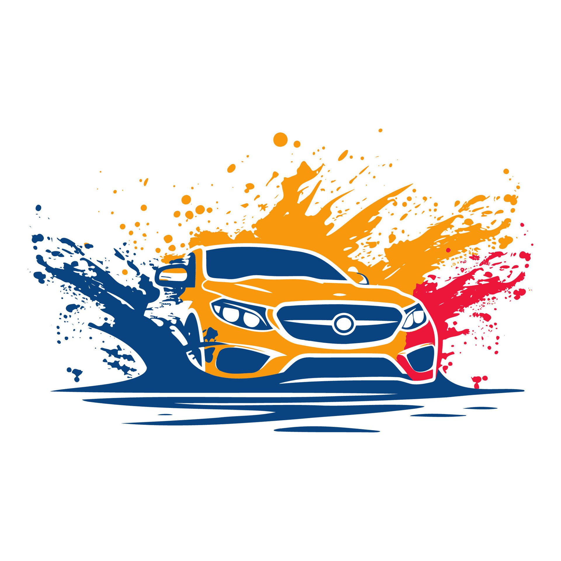 Ai-generated-car-wash-service-logo-illustration-free-vector