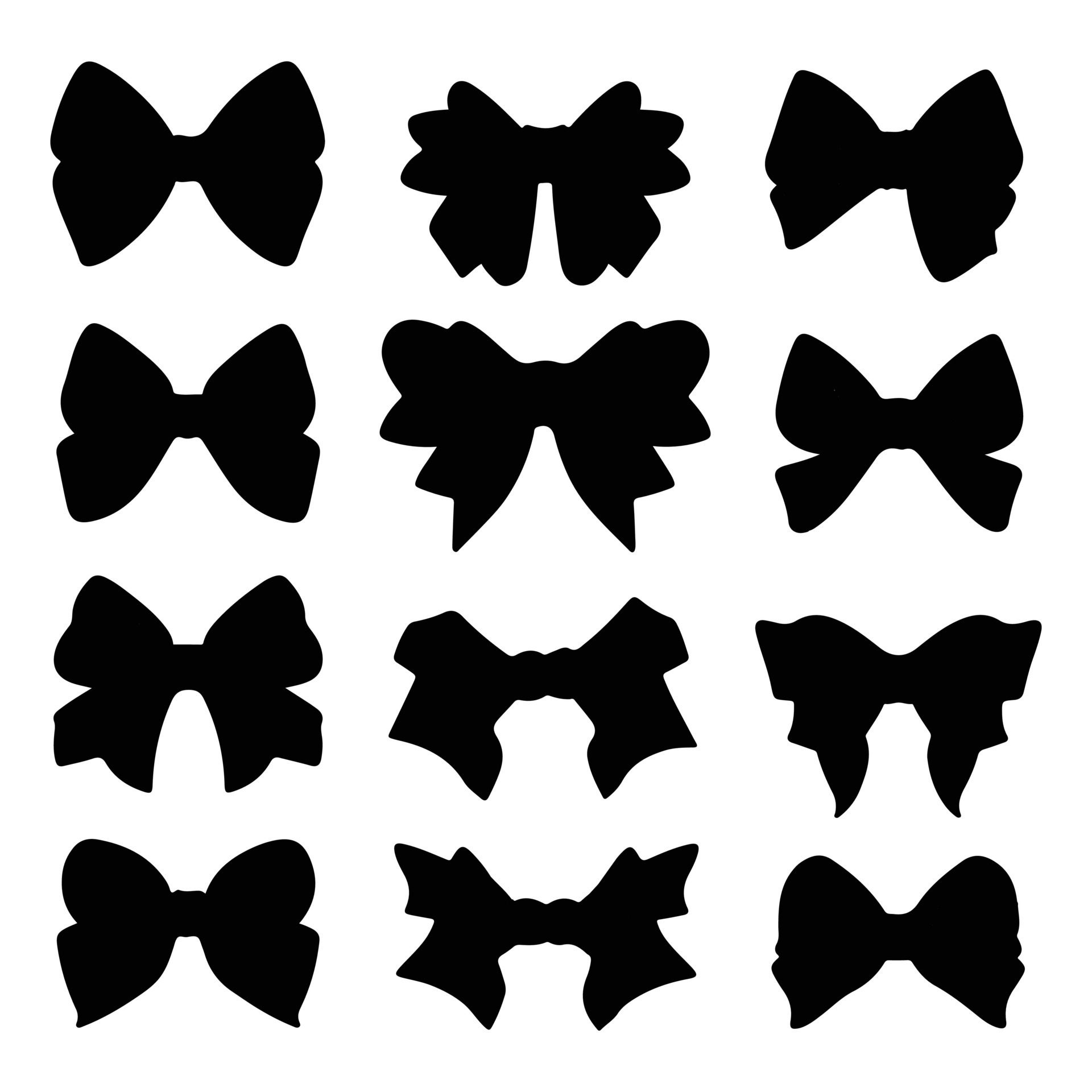 Ai-generated-gift-bow-design-illustration-isolated-on-white-background-free-vector