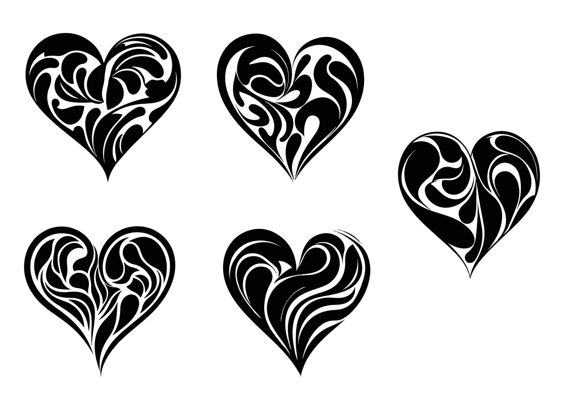Ai-generated-heart-illustration-isolated-on-white-background-free-vector