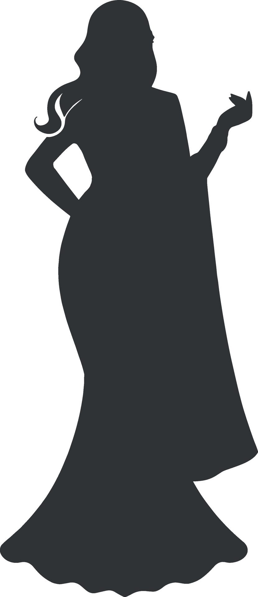 Ai-generated-saree-with-women-figure-clothing-logo-design-free-vector