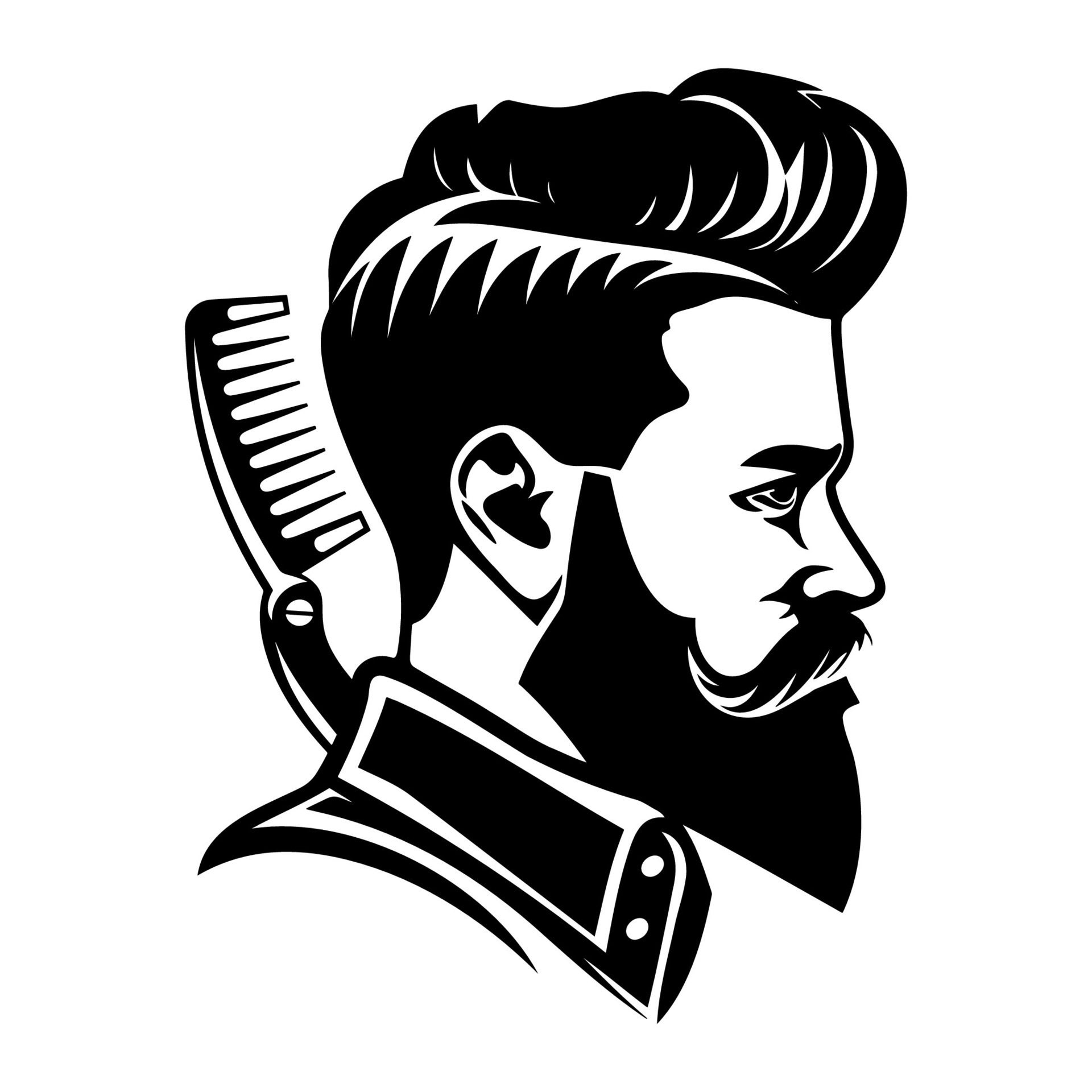 Ai-generated-simple-barbershop-logo-illustration-free-vector