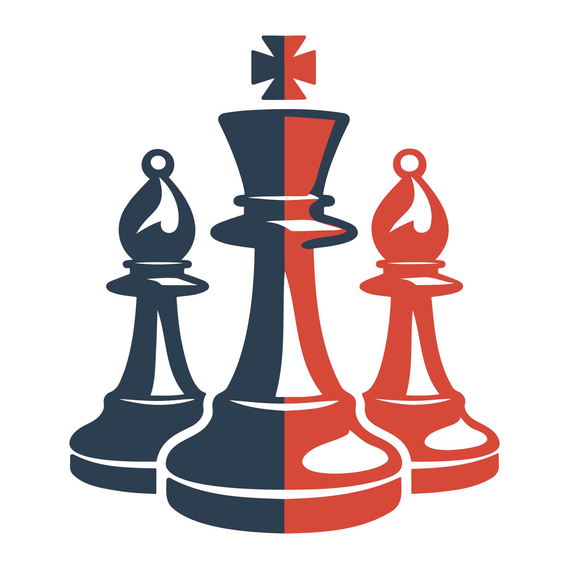Ai-generated-simple-chess-club-logo-illustration-free-vector