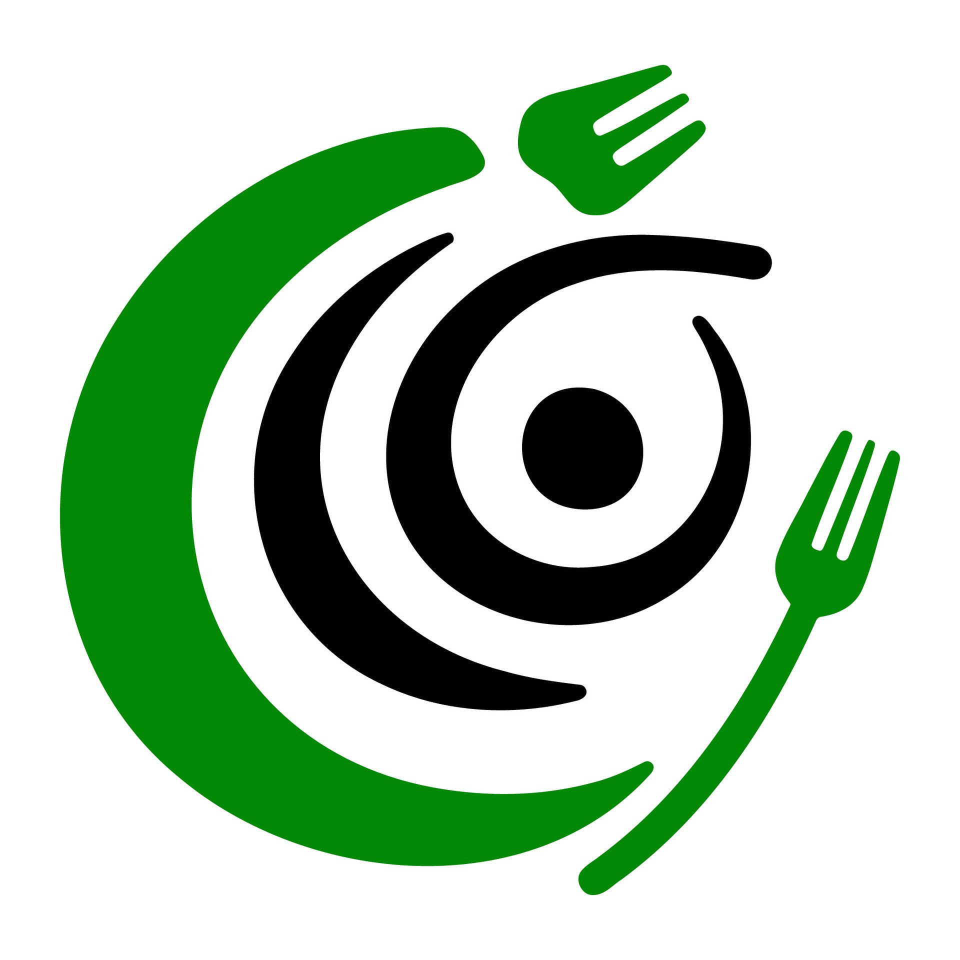 Ai-generated-simple-eco-food-logo-illustration-free-vector