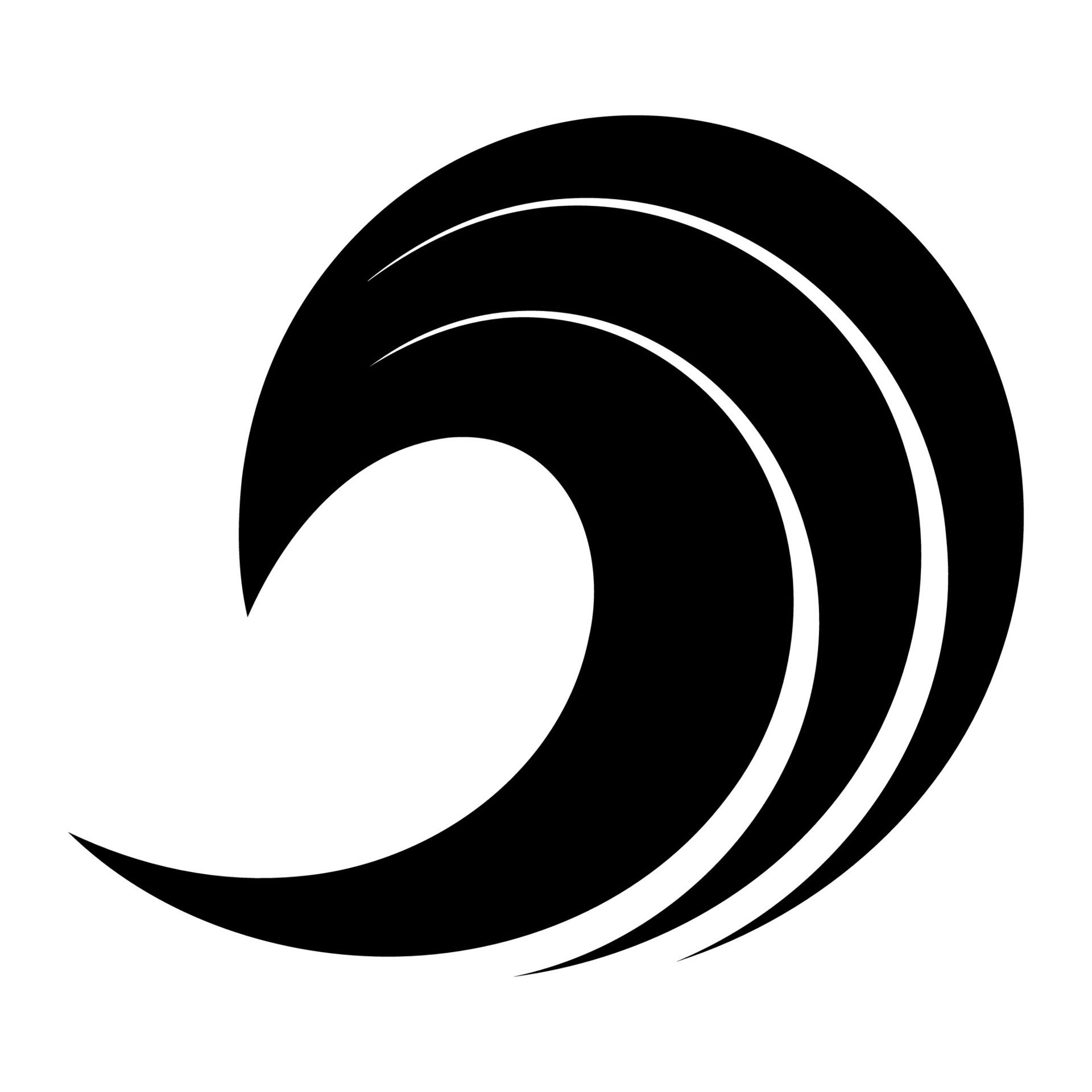 Ai-generated-simple-wave-logo-illustration-free-vector
