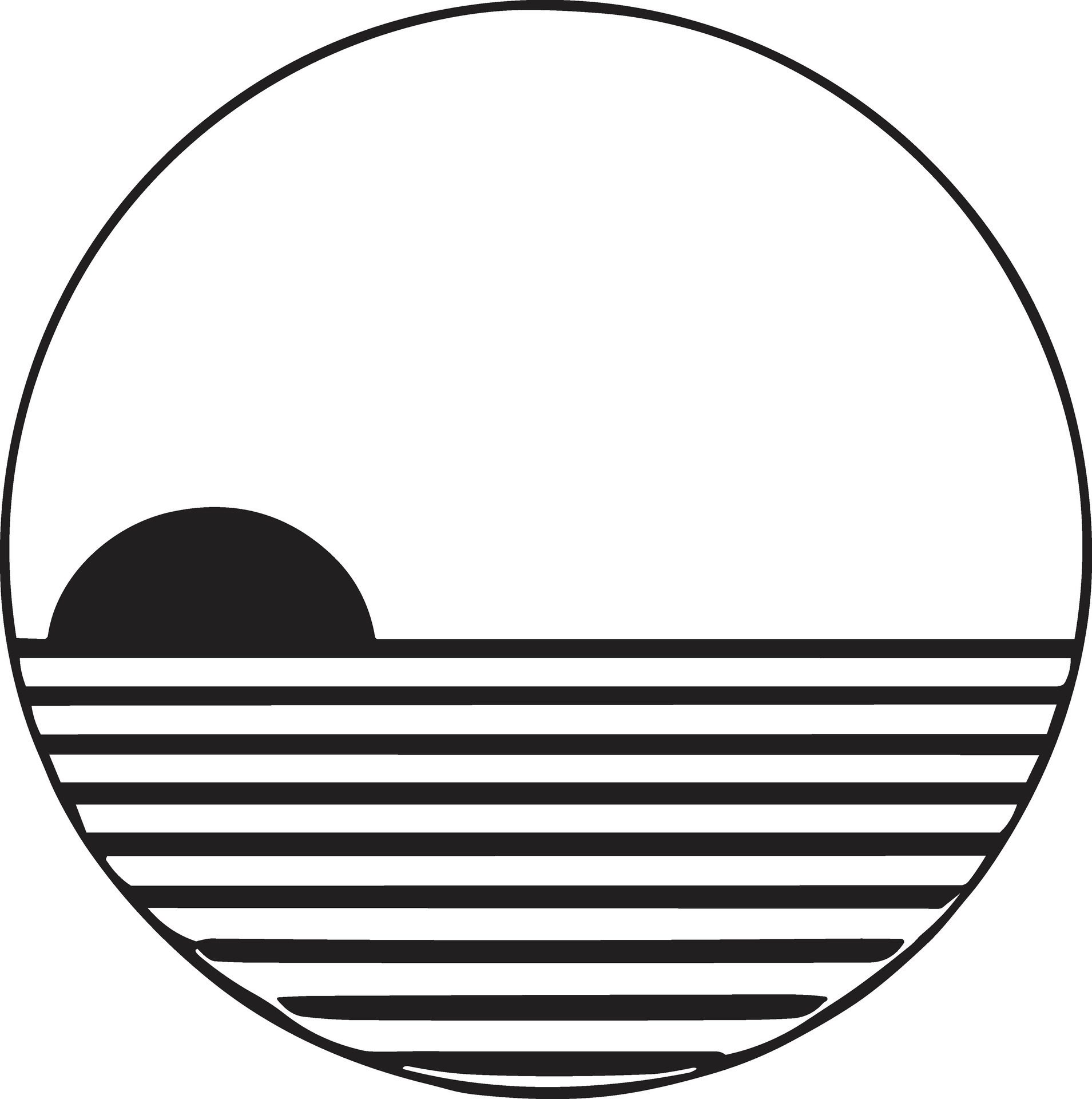 Ai-generated-sun-or-sea-logo-in-the-concept-of-tourism-in-vintage-style-free-vector