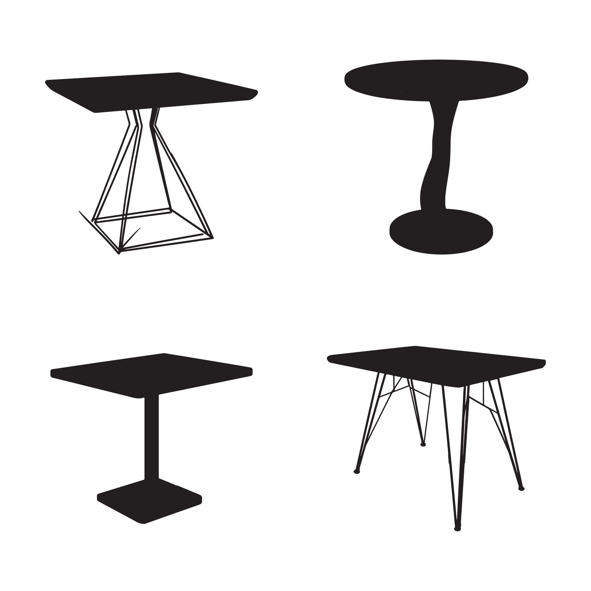 Ai-generated-table-illustration-isolated-on-white-background-free-vector