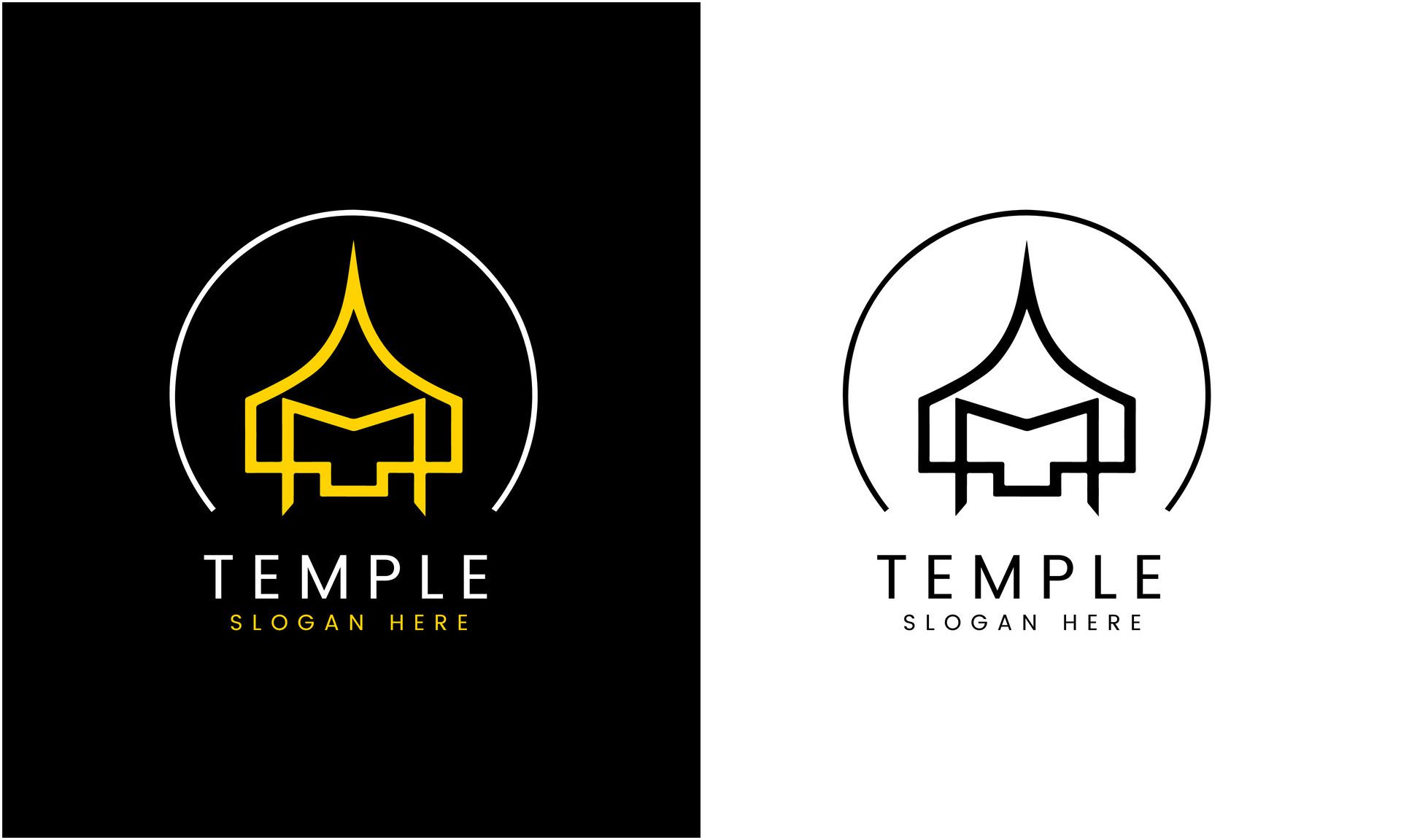Ai-generated-temple-church-logo-design-icon-idea-free-vector