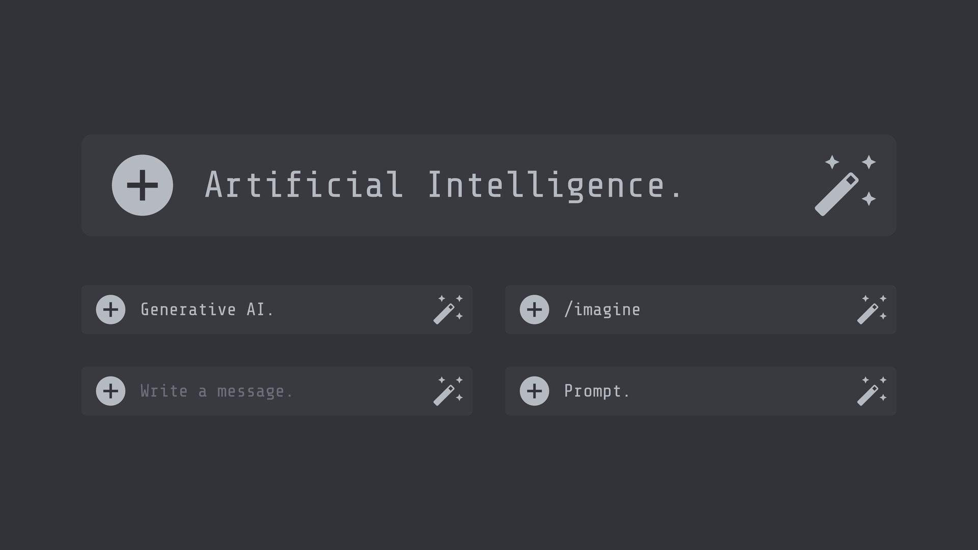 Artificial-intelligence-chat-box-simple-illustration-set-free-vector