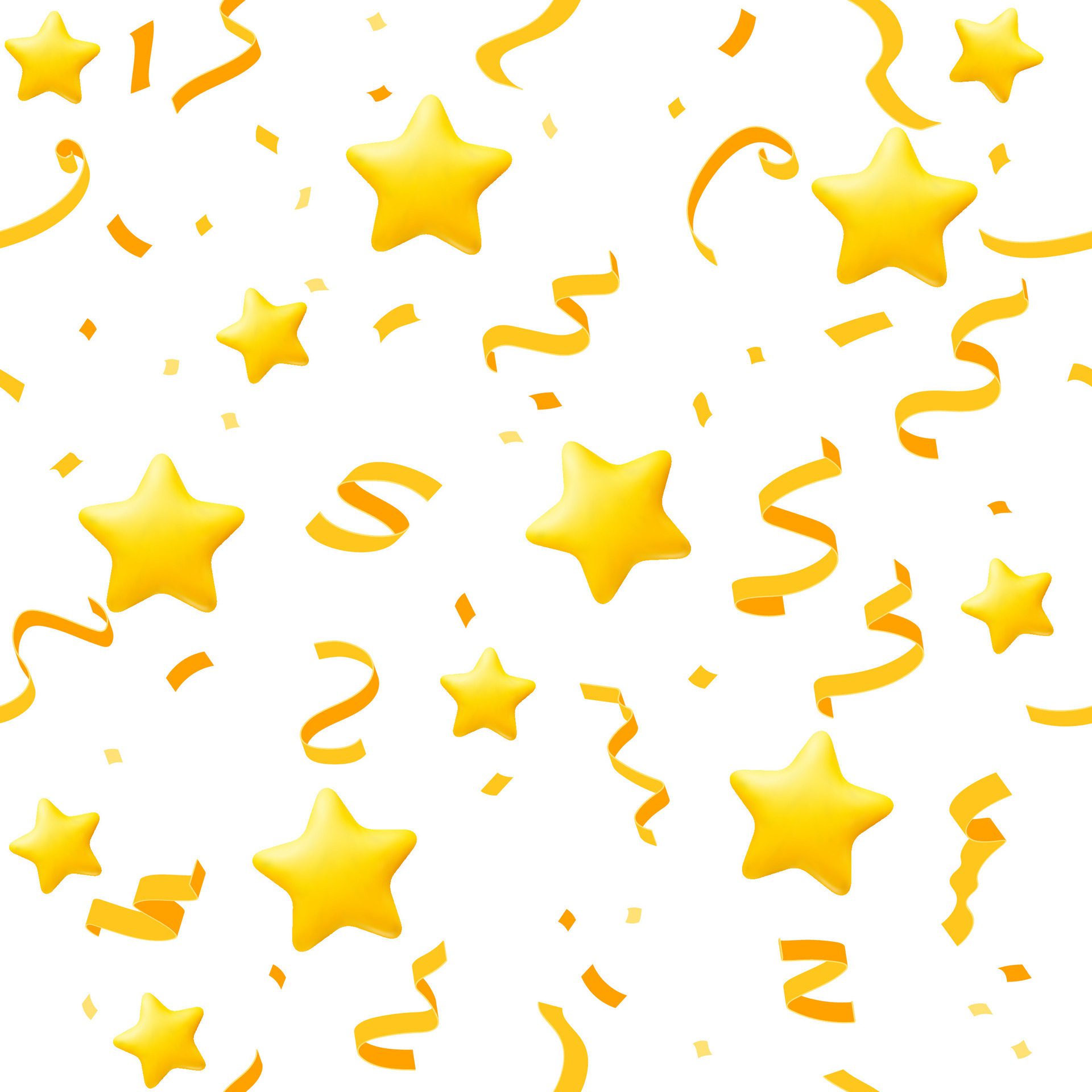 Colorful-seamless-yellow-pattern-with-confetti-stripes-3d-star-perfect-for-adding-a-festive-touch-to-your-designs-celebrate-joyous-occasions-with-this-cheerful-pattern-not-ai-generated-free-vector