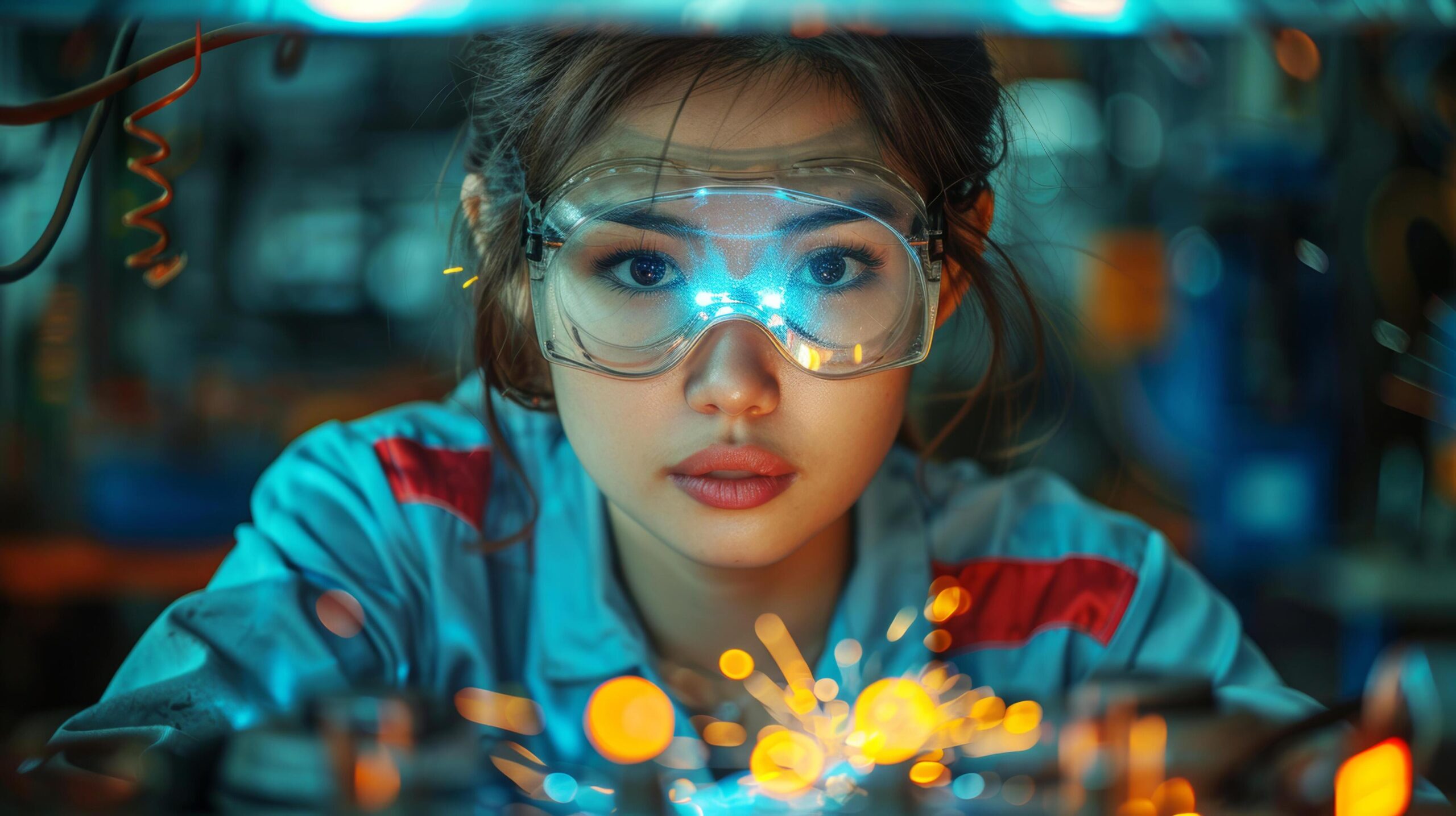 Industrial-engineer-asian-woman-in-uniform-works-as-a-welder-in-workshop-operating-welding-machine-in-factory-ai-generated-free-photo