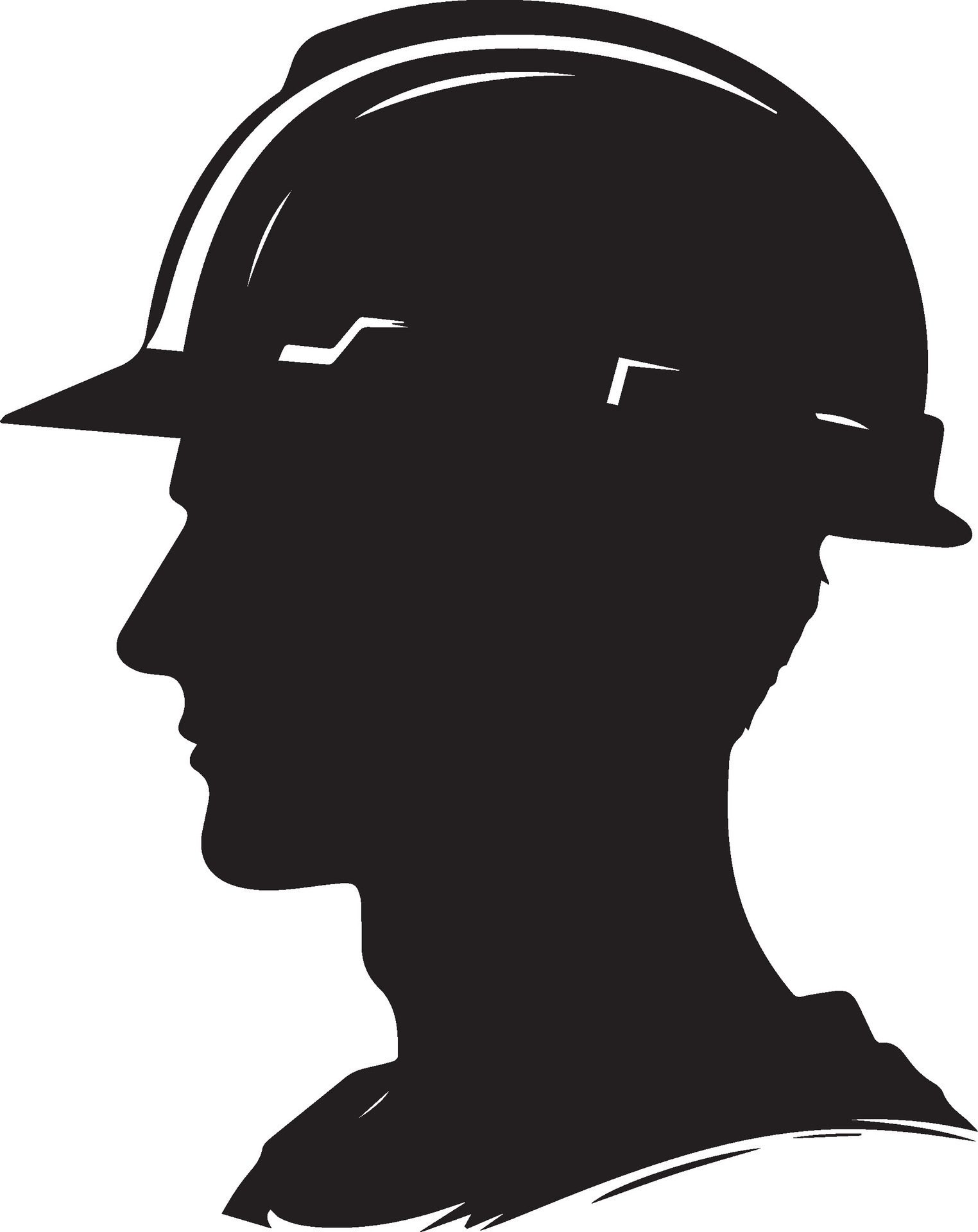 Labour-silhouette-isolated-on-white-background-may-day-concept-free-vector