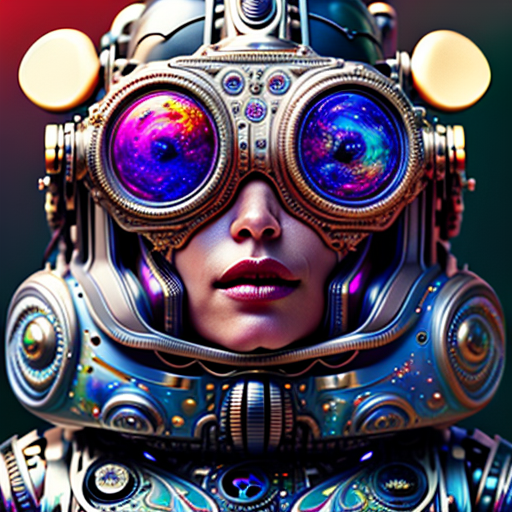 Polished lush galactic ornate floral edm cyborg goggles : : weta disney pixar movie still photo : : hi - fructose, sci fi, decadent highly - detailed digital painting, golden ratio, octane render, artstation, smooth, sharp focus, beeple, artgerm mucha, loish, wlop : :