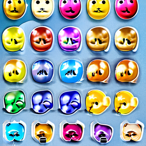 1 emoji sticker, watercolor design, watercolor style, watercolor paper texture unique, accurate details, beautiful, cute style, colorful, but with a clean background.
