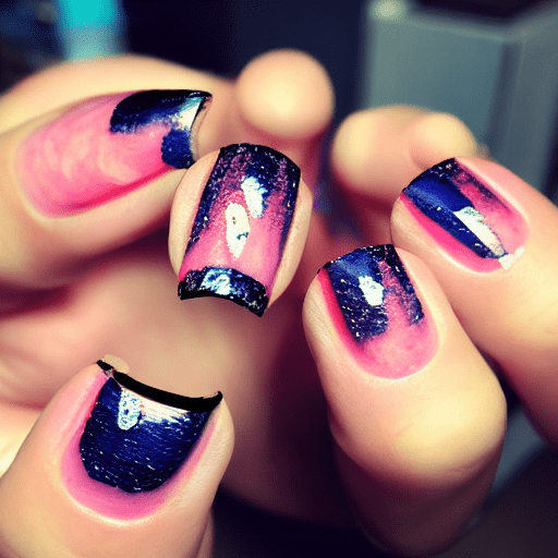 A photo of nail art design, photorealistic, professional, high resolution, 8k, 4k, vivid color, trending on artstation, hdr, uhd, 64k, best quality.