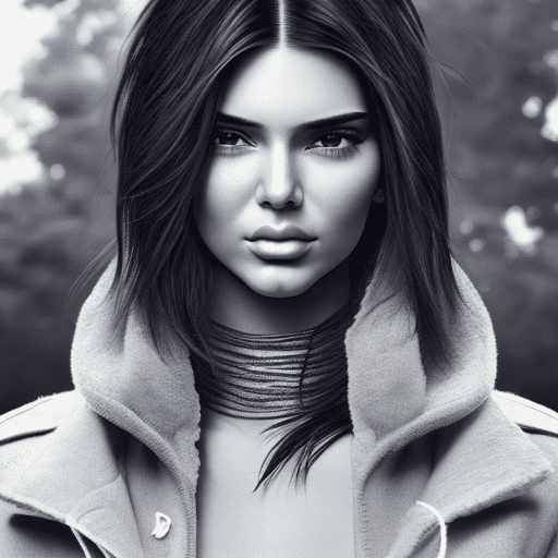 Hyper realistic kendall jenner naeked