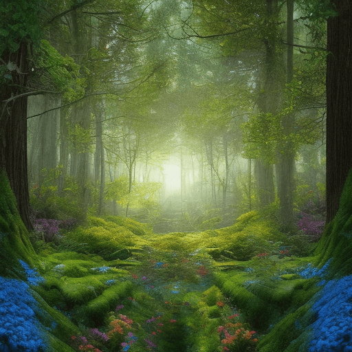 A beautiful forest, with a two-point perspective *very extreme long shot, pictures of beautiful backgrounds where space plants grow in hyperrealistic, cinematic, rich colors and pastel tones. You have to be symmetrical, creative, and feel like a greek mural, add glittering stars and planets, geometrically, completely left-right symmetrical, the composition, color, and cinematic expression are wes anderson style