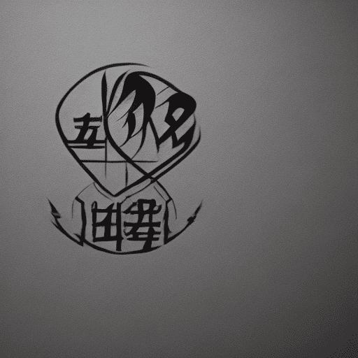 Simple anime logos