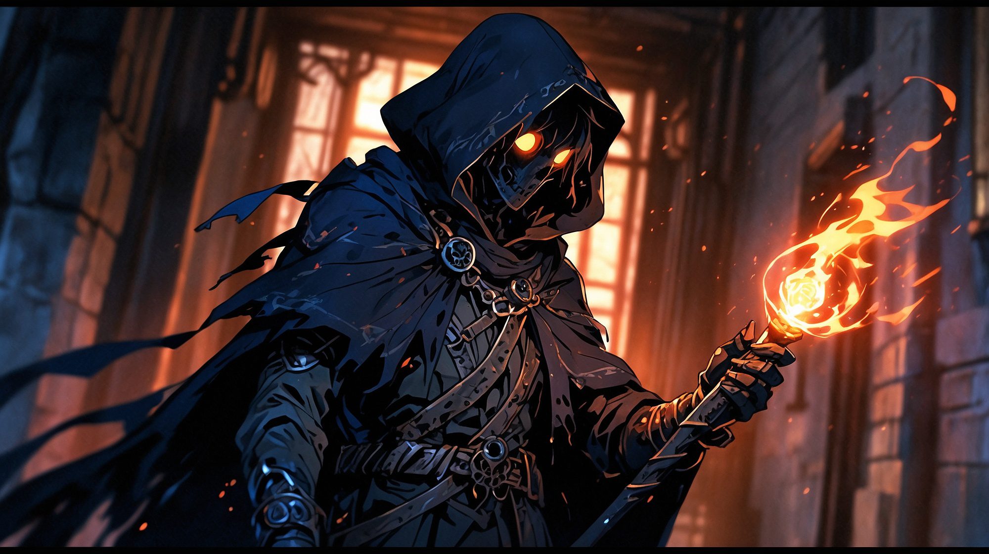 In the eerie world of a horror spellbinding chrononaut, a figure emerges, cloaked in shadows, clutching an ancient, gnarled staff. In the watercolor painting, its spectral form seems to blur and shift with each passing glance. Spectral emanations weave around it, casting a ghostly glow that seems to pierce through the very fabric of reality. The intricate details of its twisted features are rendered impeccably, capturing every sinister nuance with stunning clarity. This mesmerizing image draws the viewer in, inviting them to explore the dark depths of the chrononaut's otherworldly realm.