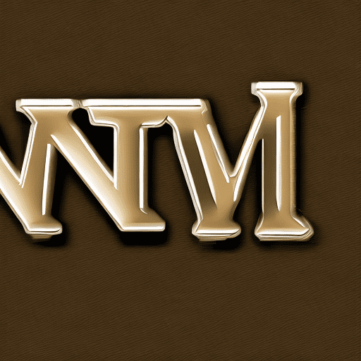 High resolution high tech design, logo with name "nv", hdr, 4k, high resolution