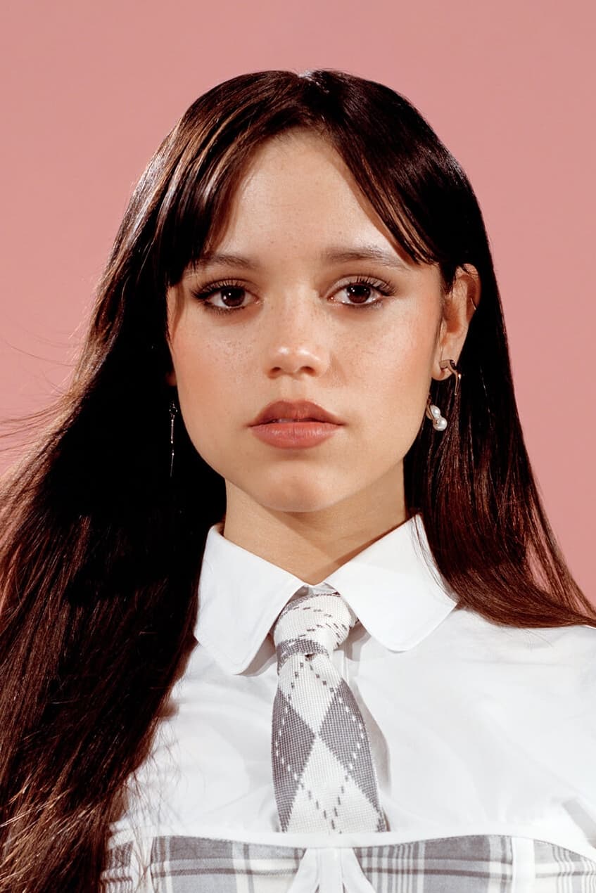 Wednesday addams - jenna ortega, cyberpunk style, a beauty cyborg mechanical fibre girl wearing snake dress with long hair, her eyes are large and charming, with deep eye sockets, very pretty face and attractive thick lips, panorama full body shot