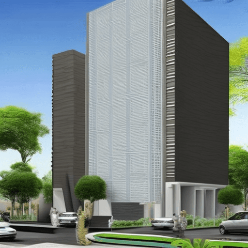 Biophilic facade design height of 40 feet width and 58 feet fith width. Integrated style of harur place, its located in tamil nadu. 636903 its facade surface has to be heat-reflective material and provide a good locking style the building looks like residential but it should be look like commercial
