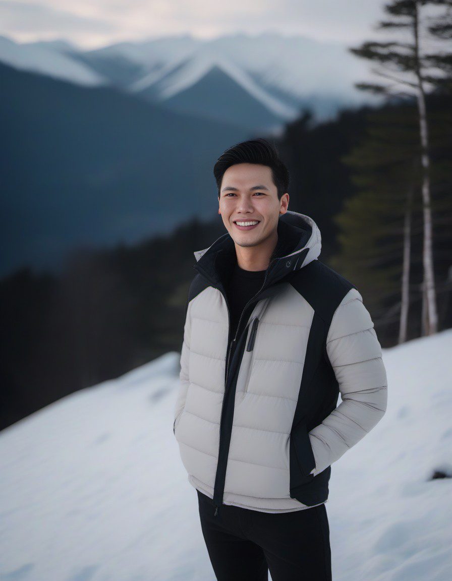 Raw photo, winter landscape, mountains, trees, 8k uhd, dslr, soft lighting, high quality, film grain, fujifilm xt3.