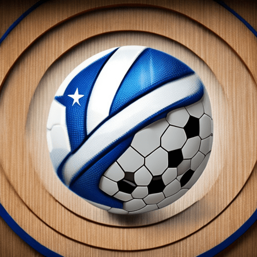 Infinity logo with a soccer ball in the middel, the infinty sign must be visible