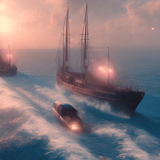 Photo of an ultra realistic sailing train, dramatic light, pale sunrise, cinematic lighting, battered, low angle, trending on artstation, 4k, hyper realistic, focused, extreme details, unreal engine 5, cinematic, masterpiece