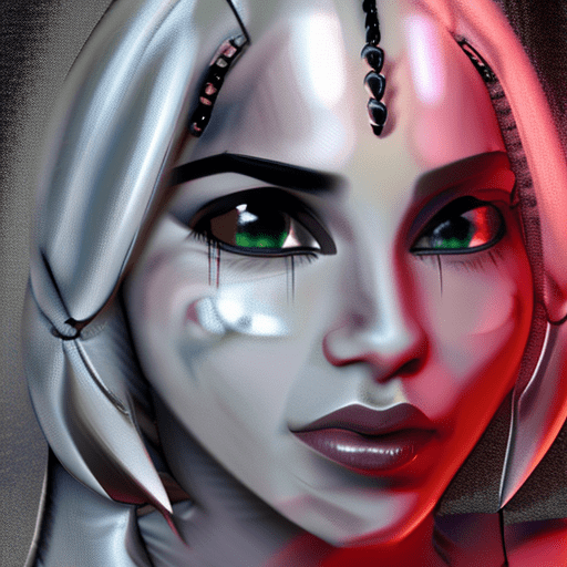 Black girl, sith lord, white hair, cat ears, hyperdetailed, masterpiece, 8k, dynamic pose, immersive background, depth of field,