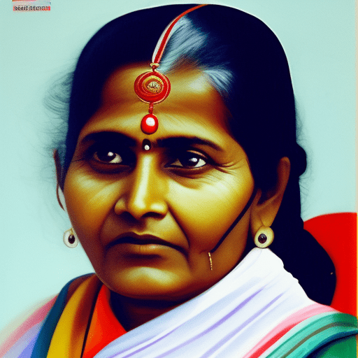 A north indian woman. Expression striking a lottery. Wearing office wear.