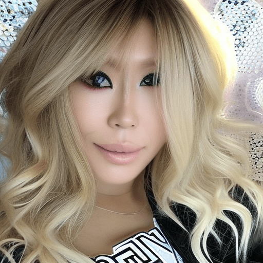 Dos chicas gyaru estilo anime , chica gyaru yamamba morena de pelo blanco y maquillaje exagerado y chica gyaru himekaji rubia con pestañas positizas