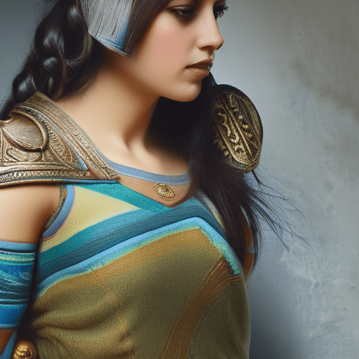 Ultra relalistic, slyvanas, world of warcraft, knieend, wall, tattoos, kaputzenpollover, 8k, hdr, emo, girl, woman, nice, beautiful, perfect, schaut zur kamera, realistic woman, super realistic, perfect girl, perfect woman
