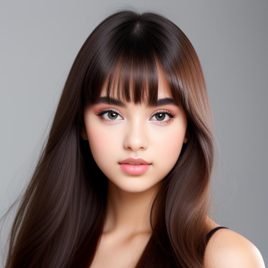 Background, a fashionist girl by @ai_generated