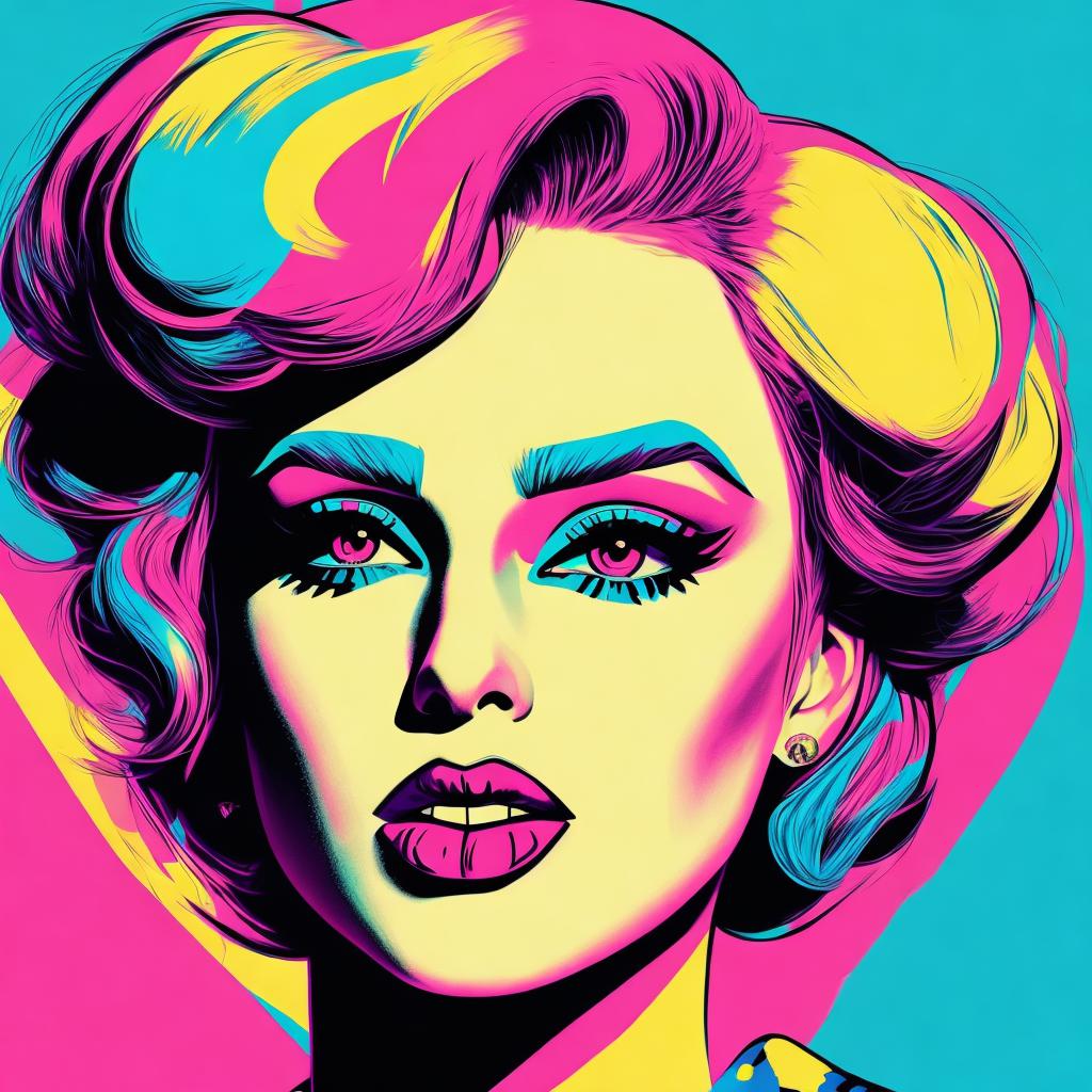 Pop art style, andy by @ai_generated