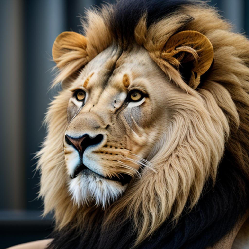 Background, lion by @saiyedali6454170 by @ai_generated