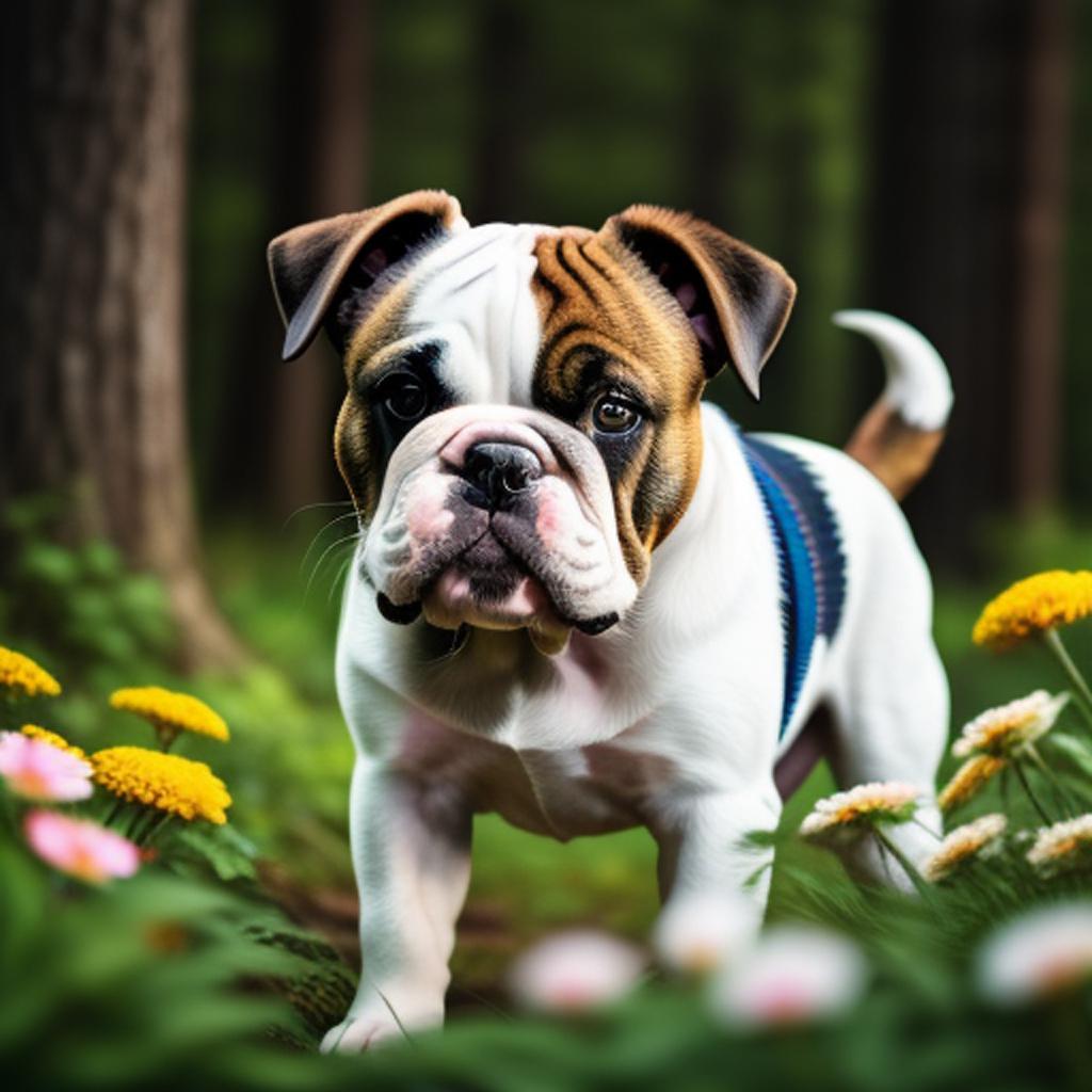Perro 🐶 bulldog lindo by @ai_generated