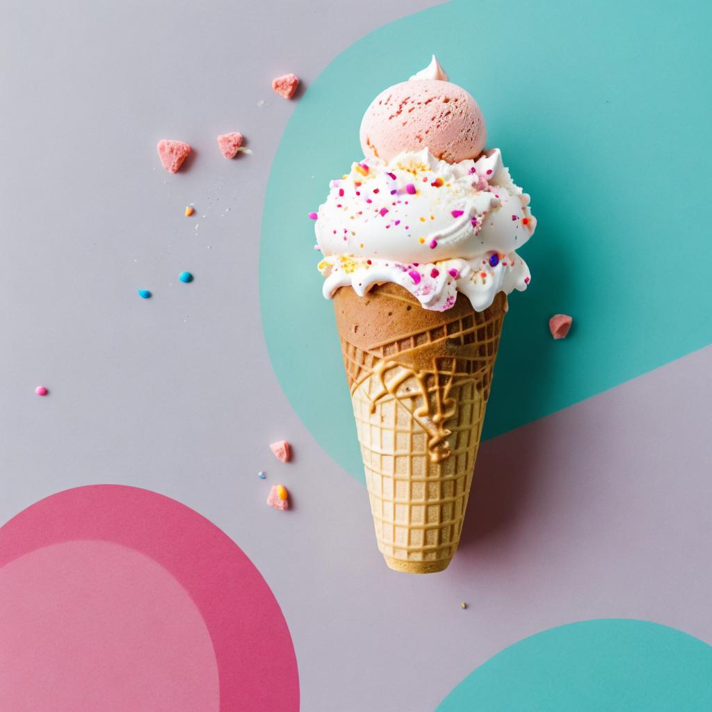 Background, icecream by @r_dguez by @ai_generated
