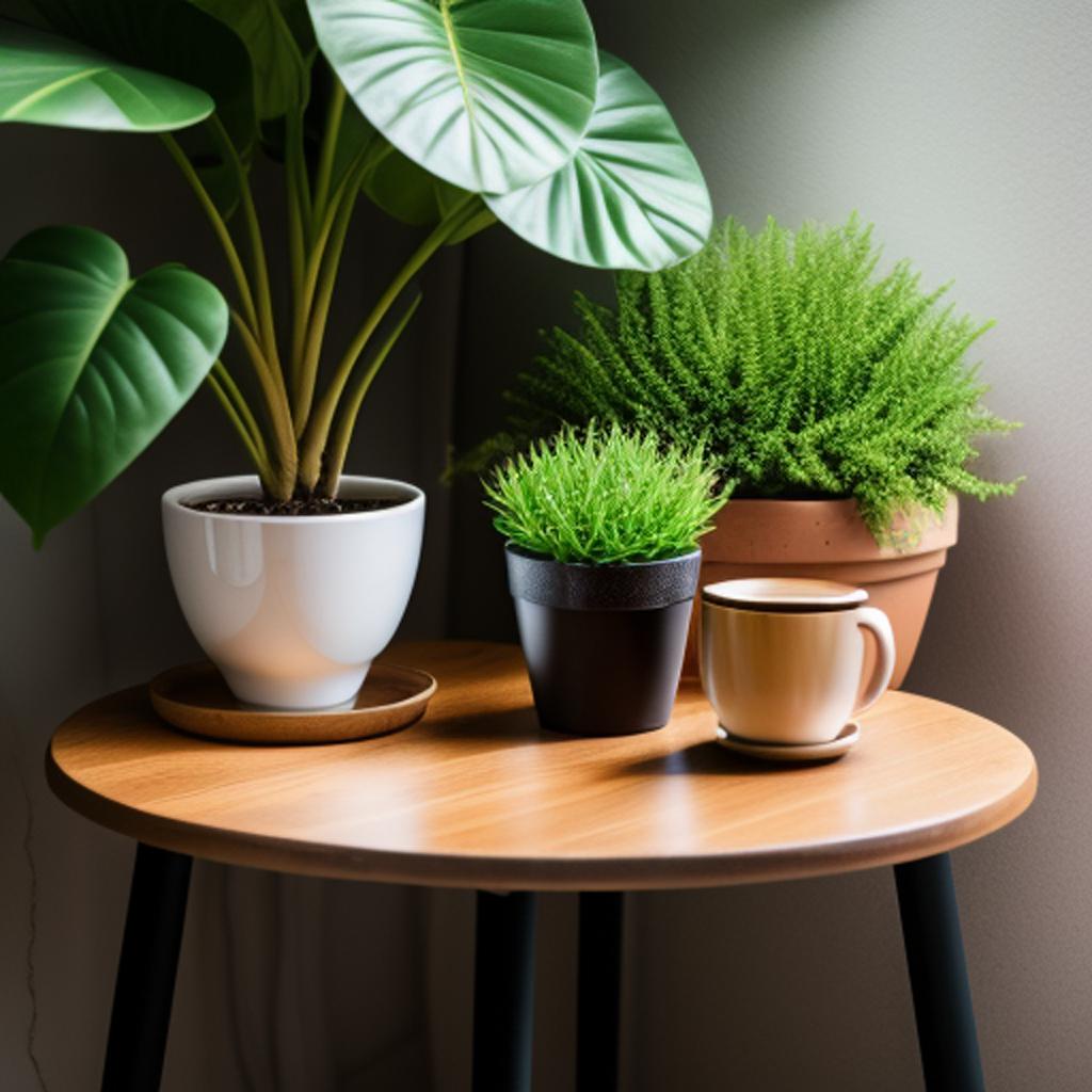 ￼ mesa con café by @ai_generated