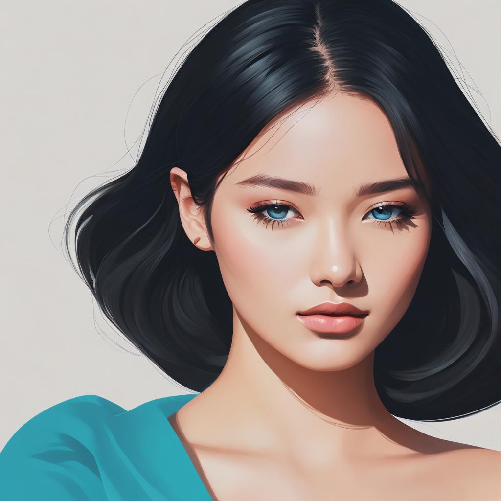 Minimalism,digital painting,artstation,smooth by @9vdjrnk4 by @ai_generated