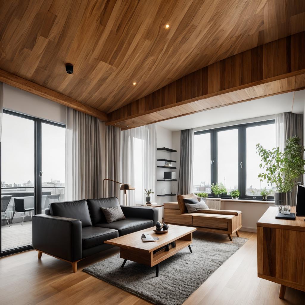 Contemporary amsterdam room with by @ai_generated