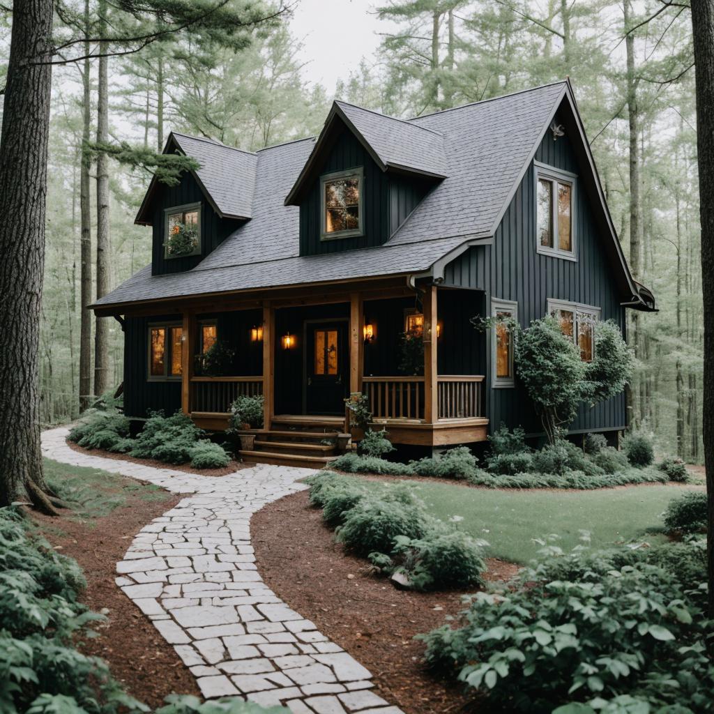 A 2 story dark by @ai_generated