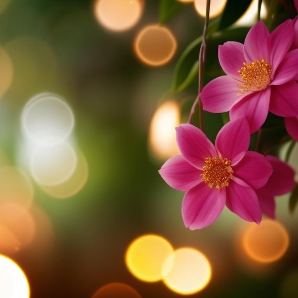 Background, bokeh natural by by @ai_generated