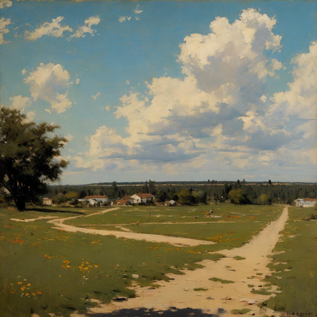 William merritt chase,oil on by @ai_generated