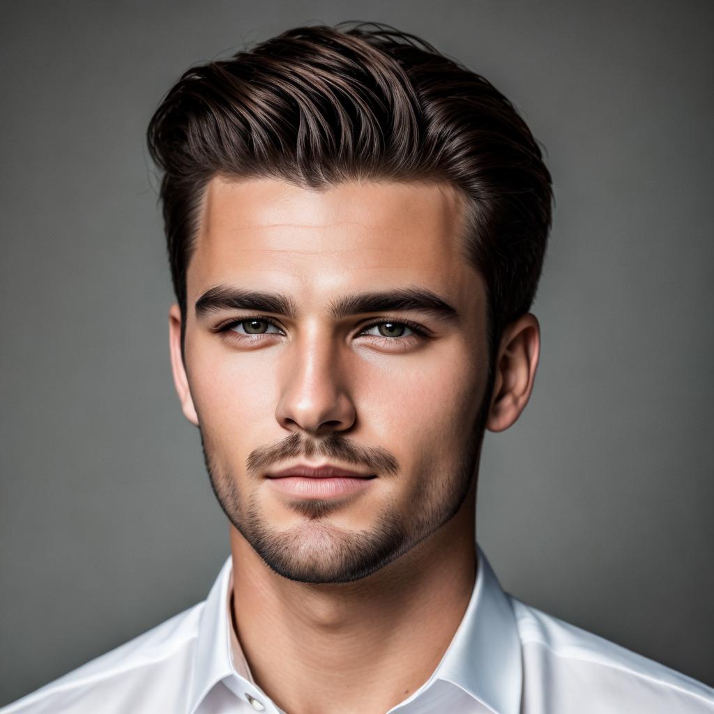 Formal men portrait photography,realistic by @ai_generated